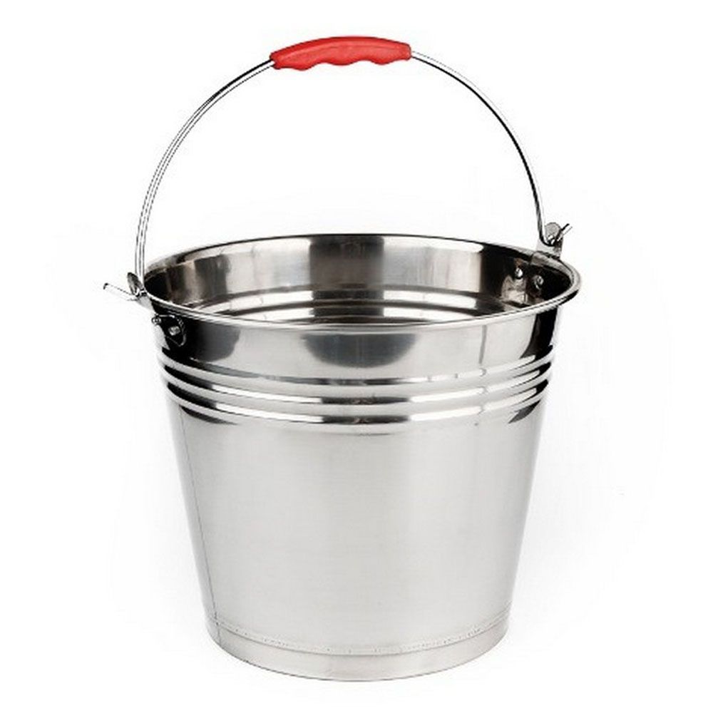 ΚΟΥΒΑΣ INOX 16L 05471 ΚΟΥΒΑΣ INOX 16L 05471 | Εξοπλισμός Κήπου - Supergarden.gr