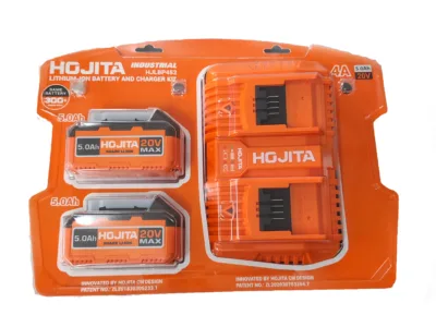 ΣΕΤ ΜΠΑΤΑΡΙΑΣ HOJITA 2Χ5Ah 20V & ΔΙΠΛΟΣ ΦΟΡΤΙΣΤΗΣ 4A St | Μηχανήματα μπαταρίας>Μηχανήματα μπαταρίας Hojita - Supergarden.gr