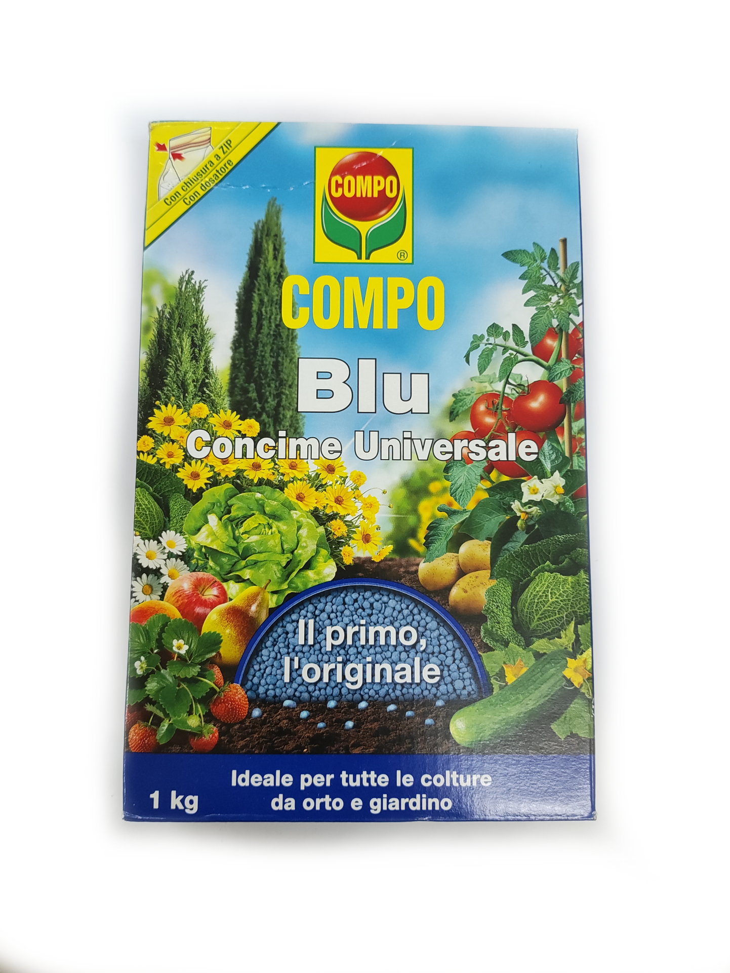 COMPO BLU (COMPLESAL SUPRA) ΚΟΚΚΩΔΕΣ 1 KG COMPO BLU (COMPLESAL SUPRA) ΚΟΚΚΩΔΕΣ 1 KG | Μικροσυσκευασίες Λιπασμάτων - Supergarden.gr