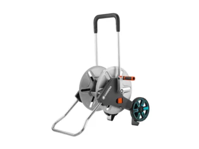 ΚΑΡΟΥΛΙ ΛΑΣΤΙΧΟΥ ΜΕΤΑΛΛΙΚΟ GARDENA CLEVERROLL Μ METAL | Αυτόματο Πότισμα>Καρούλια – Κρεμάστρες Λάστιχων - Supergarden.gr