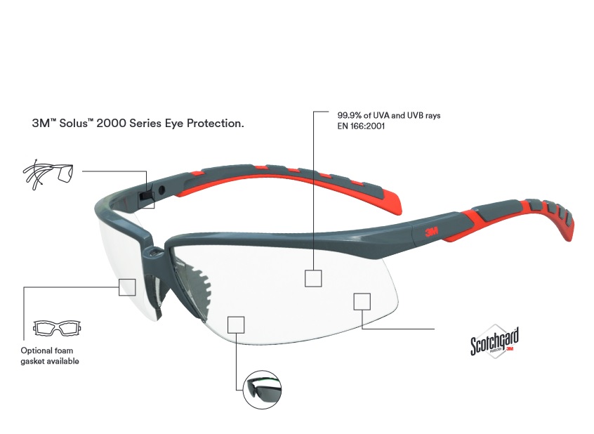 ΓΥΑΛΙΑ 3M SCOTCHGUARD ΔΙΑΦΑΝΗ SOLUS 2000 S2001sg ΓΥΑΛΙΑ 3M SCOTCHGUARD ΔΙΑΦΑΝΗ SOLUS 2000 S2001sg | Είδη Ατομικής Προστασίας>Προστασία ματιών & αυτιών - Supergarden.gr