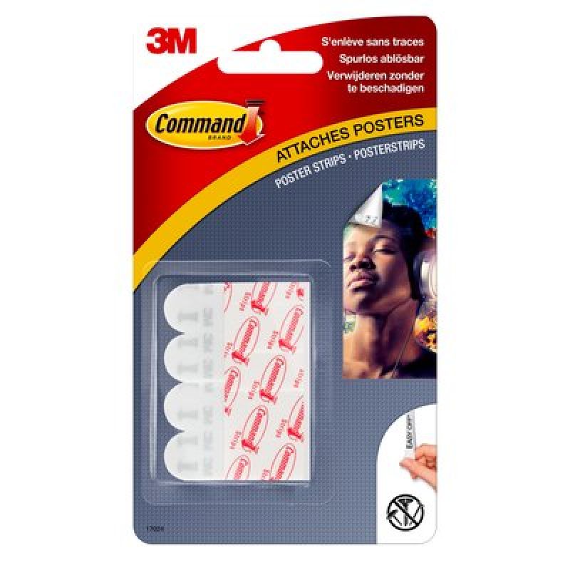 Ταινίες Command 3M για Αφίσες 17024 12 ταινίες Ταινίες Command 3M για Αφίσες 17024 12 ταινίες | Οικιακά προϊόντα>3M COMMAND - Supergarden.gr