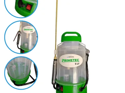 ΗΛΕΚΤΡΙΚΗ ΨΕΚΑΣΤΗΡΑ ΜΠΑΤΑΡΙΑΣ ΔΙΑΦΑΝΗ PRIMETEC 5L | Μηχανήματα μπαταρίας>Ψεκαστήρες μπαταρίας - Supergarden.gr
