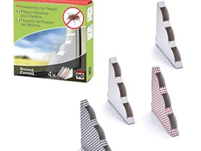ΠΑΓΙΔΑ ΓΙΑ ΜΥΓΕΣ NATURAL CONTROL WINDOW FLY TRAP | Αντιμετώπιση Εντόμων-Τρωκτικών>Κόλλες και άλλα υλικά - Supergarden.gr