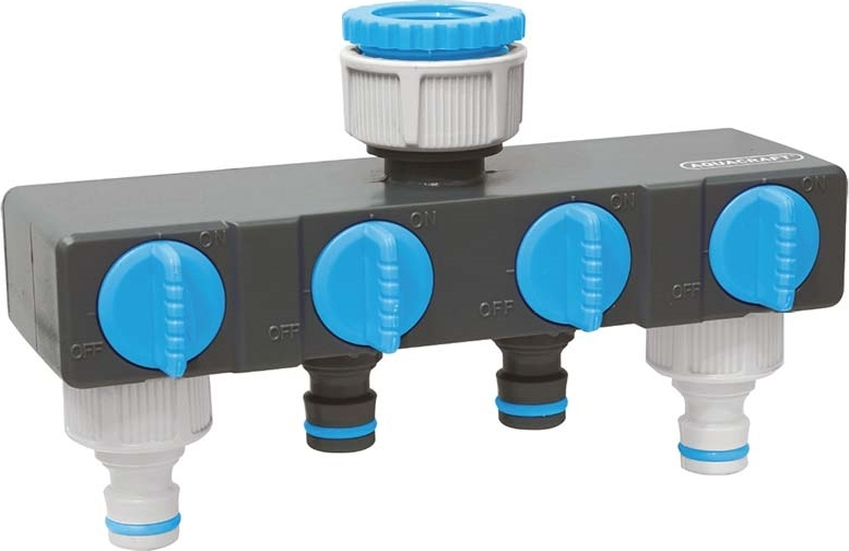 ΔΙΑΚΛΑΔΩΤΗΡΑΣ ΒΡΥΣΗΣ AQUACRAFT PREMIUM 4 ΘΕΣΕΩΝ ΓΙΑ ΣΠΕΙΡΩΜΑ 3/4'' ΔΙΑΚΛΑΔΩΤΗΡΑΣ ΒΡΥΣΗΣ AQUACRAFT PREMIUM 4 ΘΕΣΕΩΝ ΓΙΑ ΣΠΕΙΡΩΜΑ 3/4'' | Αυτόματο Πότισμα>Εξαρτήματα - Supergarden.gr