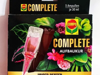 COMPO COMPLETE ΑΜΠΟΥΛΑ-ΛΙΠΑΣΜΑ ΓΙΑ ΟΛΑ ΤΑ ΦΥΤΑ 5Χ30ml | Μικροσυσκευασίες Λιπασμάτων - Supergarden.gr