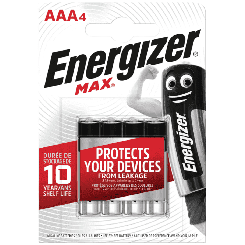 ΜΠΑΤΑΡΙΕΣ ΑΛΚΑΛΙΚΕΣ ENERGIZER ΑΑΑ 4τεμ ΜΠΑΤΑΡΙΕΣ ΑΛΚΑΛΙΚΕΣ ENERGIZER ΑΑΑ 4τεμ | Οικιακά προϊόντα>Μπαταρίες Energizer - Supergarden.gr