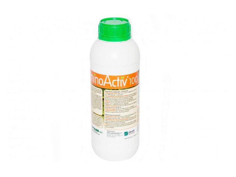 AMINOACTIV 100 ΕΛΕΥΘΕΡΑ ΑΜΙΝΟΞΕΑ 11% 1L AMINOACTIV 100 ΕΛΕΥΘΕΡΑ ΑΜΙΝΟΞΕΑ 11% 1L | Μικροσυσκευασίες Λιπασμάτων>Υγρά & Διαφυλλικά λιπάσματα - Supergarden.gr