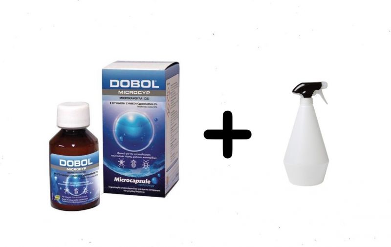 ΣΕΤ ΕΝΤΟΜΟΚΤΟΝΟ DOBOL MICROCYP 100cc + ΨΕΚΑΣΤΗΡΑΚΙ ΙΤΑΛΙΑΣ 1L ΣΕΤ ΕΝΤΟΜΟΚΤΟΝΟ DOBOL MICROCYP 100cc + ΨΕΚΑΣΤΗΡΑΚΙ ΙΤΑΛΙΑΣ 1L | Αντιμετώπιση Εντόμων-Τρωκτικών>Προϊόντα απεντόμωσης - Supergarden.gr
