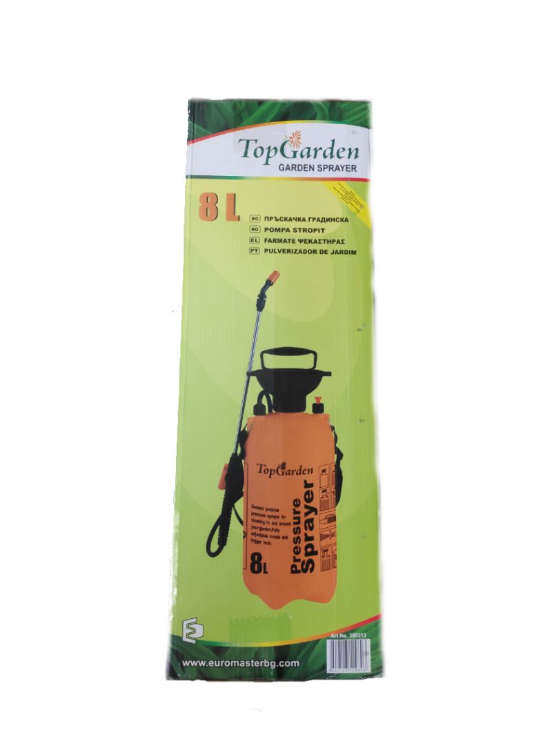 ΨΕΚΑΣΤΗΡΑΣ ΠΡΟΠΙΕΣΕΩΣ TOP GARDEN 380313 8L ΨΕΚΑΣΤΗΡΑΣ ΠΡΟΠΙΕΣΕΩΣ TOP GARDEN 380313 8L | Εξοπλισμός Κήπου>Ψεκαστήρες - Supergarden.gr