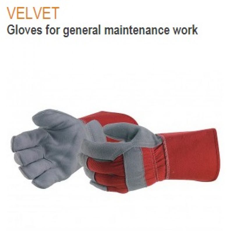 Γάντια KAPRIOL Velvet red No10 Γάντια KAPRIOL Velvet red No10 | Είδη Ατομικής Προστασίας>Γάντια Εργασίας - Supergarden.gr