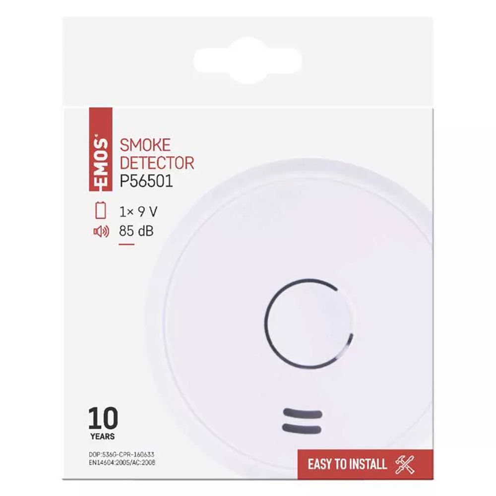 ΑΝΙΧΝΕΥΤΗΣ ΚΑΠΝΟΥ ΜΠΑΤΑΡΙΑΣ EMOS DETECTOR P56501 85db ΑΝΙΧΝΕΥΤΗΣ ΚΑΠΝΟΥ ΜΠΑΤΑΡΙΑΣ EMOS DETECTOR P56501 85db | Οικιακά προϊόντα>Είδη HO.RE.CA. - Supergarden.gr