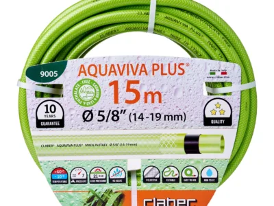 ΛΑΣΤΙΧΟ CLABER AQUAVIVA PLUS 5/8'' 15m | Αυτόματο Πότισμα>Λάστιχα Κήπου - Supergarden.gr