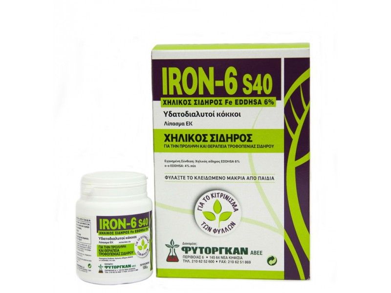 IRON-6 ΚΟΥΤΙ 1Kg IRON-6 ΚΟΥΤΙ 1Kg | Μικροσυσκευασίες Λιπασμάτων - Supergarden.gr