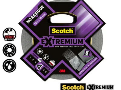 TAINIA 3Μ 4103 EXTREMIUM DUCT TAPE 18m X 48mm χωρίς υπολείμματα | Οικιακά προϊόντα>Καταναλωτικά προϊόντα 3M - Supergarden.gr