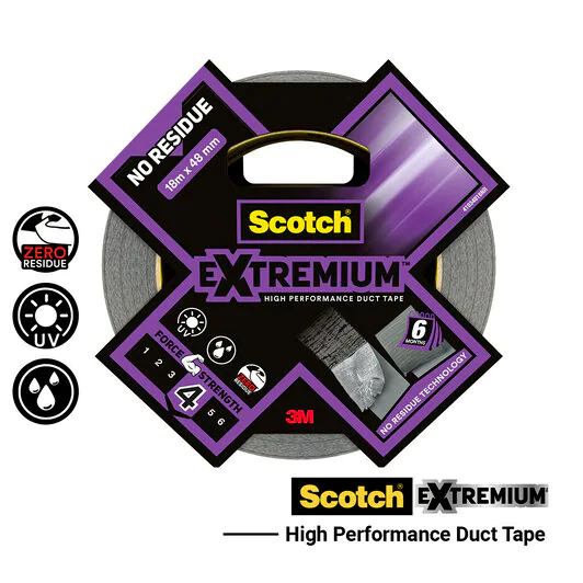TAINIA 3Μ 4103 EXTREMIUM DUCT TAPE 18m X 48mm χωρίς υπολείμματα TAINIA 3Μ 4103 EXTREMIUM DUCT TAPE 18m X 48mm χωρίς υπολείμματα | Οικιακά προϊόντα>Καταναλωτικά προϊόντα 3M - Supergarden.gr