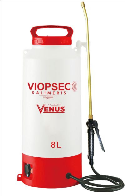 ΗΛΕΚΤΡΙΚΗ ΨΕΚΑΣΤΗΡΑ ΜΠΑΤΑΡΙΑΣ VIOPSEC KALIMERIS El 800 Elettra Venus 8L ΗΛΕΚΤΡΙΚΗ ΨΕΚΑΣΤΗΡΑ ΜΠΑΤΑΡΙΑΣ VIOPSEC KALIMERIS El 800 Elettra Venus 8L | Μηχανήματα μπαταρίας>Ψεκαστήρες μπαταρίας - Supergarden.gr