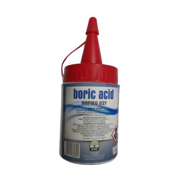 ΒΟΡΙΚΟ ΟΞΥ (BORIC ACID) 250gr ΒΟΡΙΚΟ ΟΞΥ (BORIC ACID) 250gr | Αντιμετώπιση Εντόμων-Τρωκτικών>Προϊόντα απεντόμωσης - Supergarden.gr