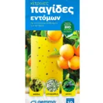 ΚΟΛΛΗΤΙΚΕΣ ΧΡΩΜΟΤΡΟΠΙΚΕΣ ΚΙΤΡΙΝΕΣ ΠΑΓΙΔΕΣ G-TRAP 10 ΦΥΛΛΑ 20Χ23cm | Αντιμετώπιση Εντόμων-Τρωκτικών>Κόλλες και άλλα υλικά - Supergarden.gr