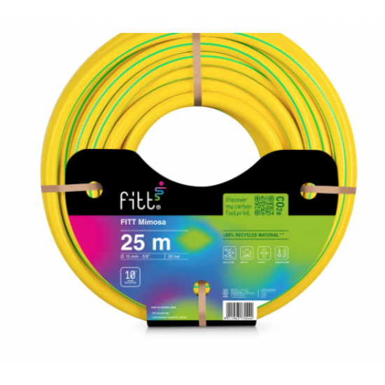 ΛΑΣΤΙΧΟ FITT MIMOSA 1/2'' 3 ΣΤΡΩΣΕΩΝ 25m ΛΑΣΤΙΧΟ FITT MIMOSA 1/2'' 3 ΣΤΡΩΣΕΩΝ 25m | Αυτόματο Πότισμα>Λάστιχα Κήπου - Supergarden.gr