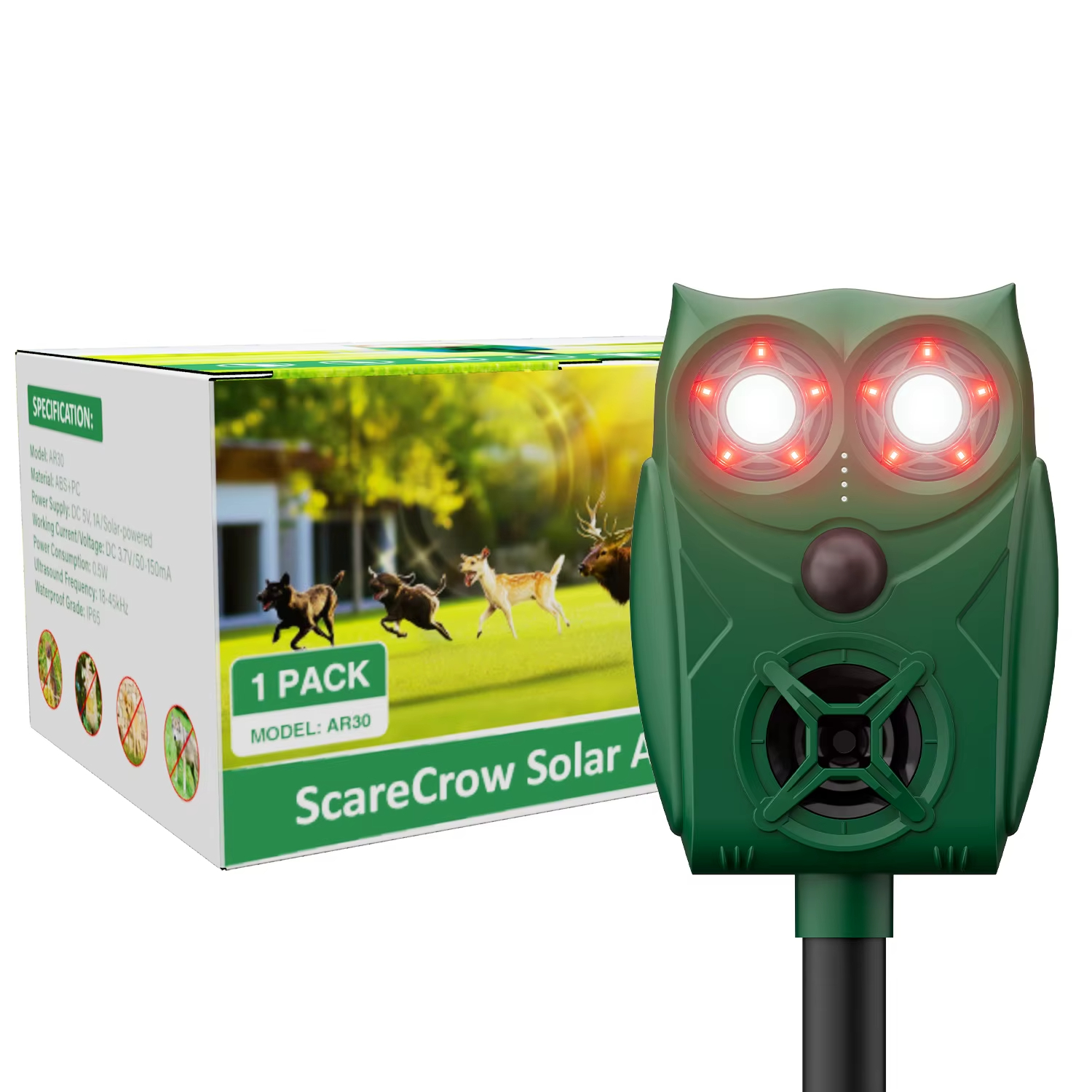 ΗΛΙΑΚΟ ΑΠΩΘΗΤΙΚΟ ΖΩΩΝ SOLAR ULTRASONIC ANIMAL REPELLER AR30 ΗΛΙΑΚΟ ΑΠΩΘΗΤΙΚΟ ΖΩΩΝ SOLAR ULTRASONIC ANIMAL REPELLER AR30 | Αντιμετώπιση Εντόμων-Τρωκτικών>Συσκευές Απώθησης - Supergarden.gr