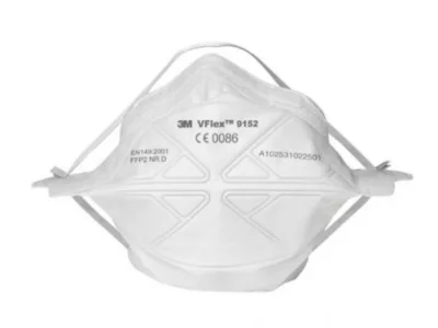 ΜΑΣΚΑ ΠΡΟΣΤΑΣΙΑΣ 3M 9152 – V flex FFP2 | Είδη Ατομικής Προστασίας>Μάσκες  Προσώπου - Supergarden.gr
