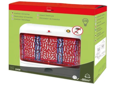 ΕΠΙΤΟΙΧΙΑ ΗΛΕΚΤΡΙΚΗ ΕΝΤΟΜΟΠΑΓΙΔΑ ELECTRIC INSECT DESTRUCTOR LED 24W | Αντιμετώπιση Εντόμων-Τρωκτικών>Συσκευές Παγίδευσης - Supergarden.gr
