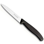 ΜΑΧΑΙΡΙ VICTORINOX ΟΔΟΝΤΩΤΟ ΜΑΥΡΟ 6.7433 | Εργαλεία Χειρός>Μαχαίρια Κουζίνας Victorinox - Supergarden.gr
