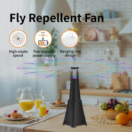 ΑΠΩΘΗΤΙΚΩΝ ΕΝΤΟΜΩΝ FLY REPELLENT FAN 2τεμ AR27 - Image 2